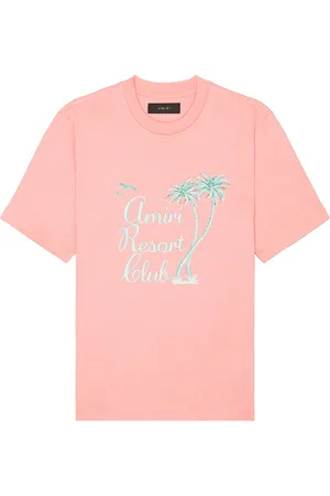 AMIRI Resort Club Tee in - Pink. Size S (also in ).