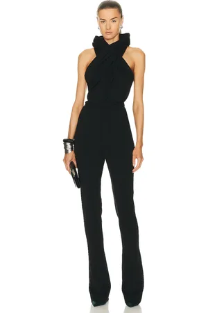 Saint Laurent Hooded Jumpsuit in - Black. Size M (also in ).