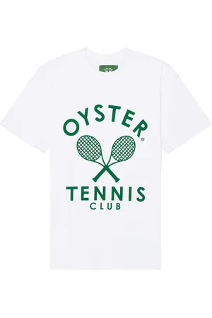 OYSTER Tennis Club Members T-Shirt in - . Size L (also in M, S, XL/1X).