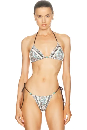 Bananhot Kai Bikini Top in - Turquoise. Size XS (also in ).