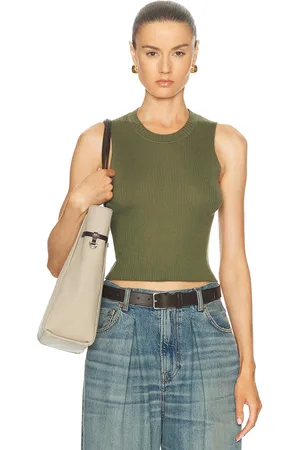 SABLYN Angie Sleeveless Rib Tank Top in - . Size L (also in ).