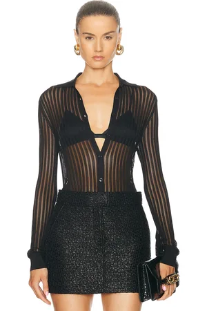 Tom Ford Perforated Rib Shirt in - . Size L (also in ).