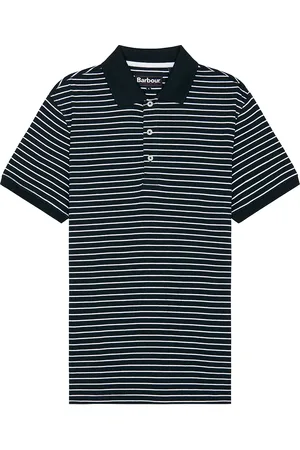 Barbour Westgate Striped Polo Shirt in - Blue. Size M (also in S, XL/1X).