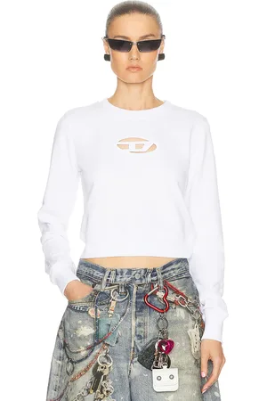 Diesel Cropped Sweatshirt in - . Size S (also in XS).