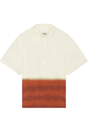 Oas Vista Girona Linen Shirt in - Cream. Size L (also in ).