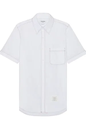 Thom Browne Straight Fit Button Down Shirt in - . Size 3 (also in ).