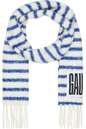 Jean Paul Gaultier Mariniere Scarf in - White. Size all.