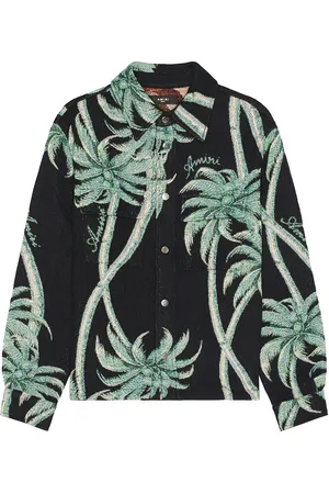 AMIRI Palm Tapestry Overshirt in - . Size L (also in ).