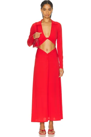 Beaufille Venti Dress in - Red. Size L (also in M, S).