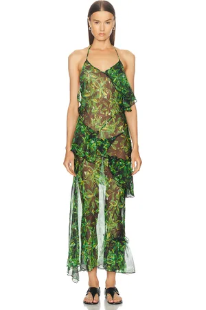 SIEDRES Lieni Long Dress in - Green. Size 36 (also in ).