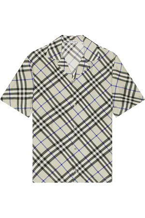 Burberry Check Shirt in - Light Grey. Size L (also in M, S, XL/1X).