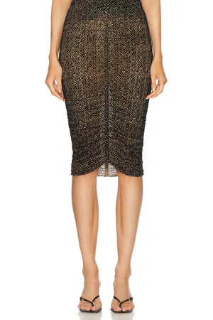 Missoni Tulle Chevron Skirt in - Black. Size 36 (also in 40).
