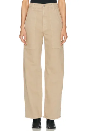 Mother The Quartet Breaker Skimp in - Beige. Size 25 (also in 28, 30, 32).