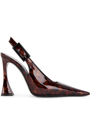 Saint Laurent Dune Slingback Pump in - Brown. Size 38.5 (also in 41).