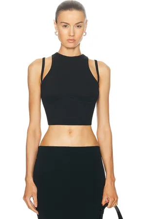 FLEUR DU MAL Strappy Rib Tank in - . Size L (also in ).