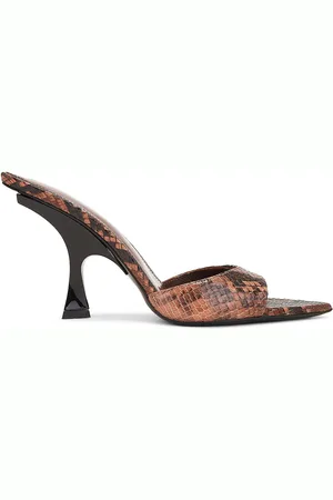 The Attico Ester Mule Sandal in - Brown. Size 36.5 (also in 39.5, 41).