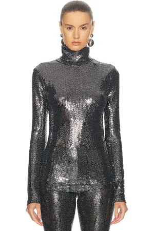 Isabel Marant Joyela Top in - Black. Size 34 (also in 36, 38).