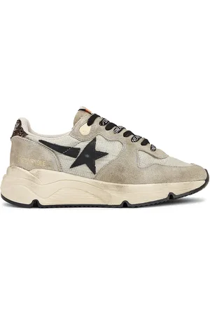 Golden Goose Running Sole Sneaker in Ice Taupe & Black - Grey. Size 41 (also in 42).