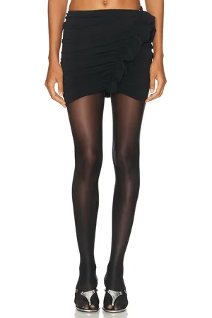 The Attico Ruched Mini Skirt in - . Size 36 (also in 38, 40, 44).