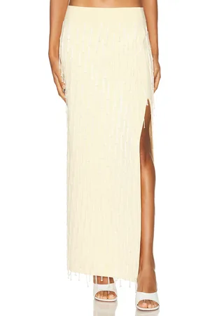 GALVAN Depois Skirt in - Yellow. Size M (also in ).