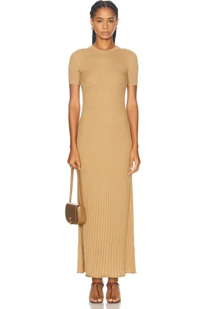 Max Mara Europa Dress in - Brown. Size M (also in S).