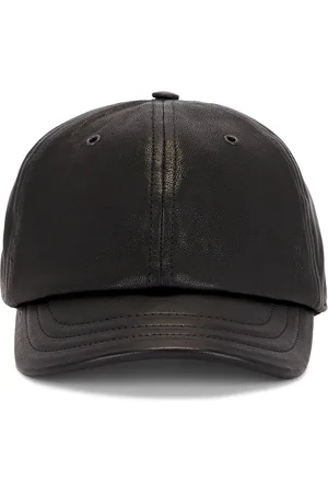 Saint Laurent Leather Cap With Small Visor in - . Size 57 (also in 59).