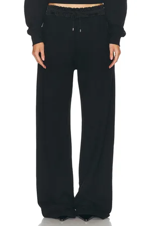 Saint Laurent Wide Leg Pant in - Black. Size XS (also in ).