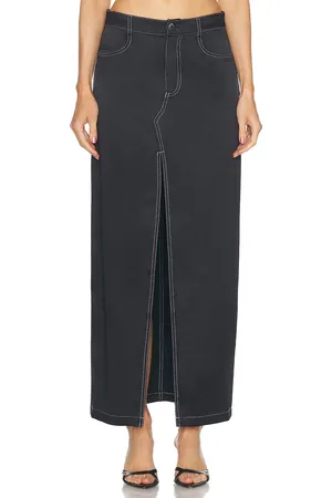 FLEUR DU MAL Silk Maxi Skirt in - . Size 0 (also in 2, 4, 6, 8).