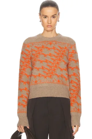 Burberry Crewneck Sweater in - Orange. Size L (also in M, S, XS).