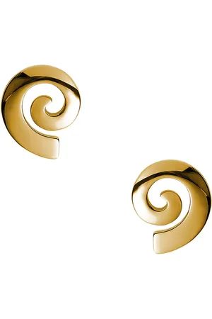 Eliou Swirl Earring in - Metallic . Size all.