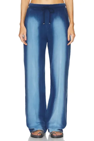 THE ELDER STATESMAN Daily Spray Sweatpant in - Blue. Size XS (also in ).