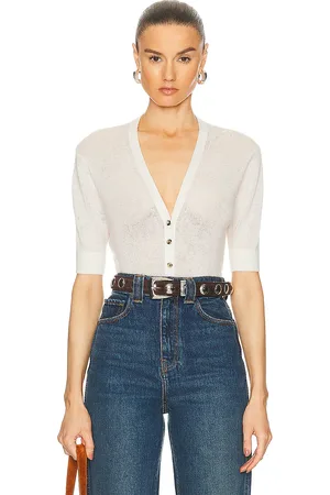 Khaite Dianna Cardigan in - White. Size M (also in ).