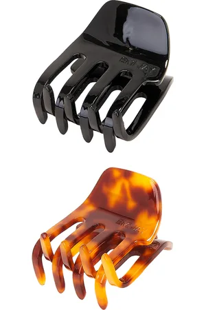 Emi Jay For FWRD Petite Clip Set Of 2 in - Black. Size all.