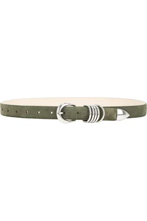 DEHANCHE Hollyhock Suede Belt in - Brown. Size XS (also in ).