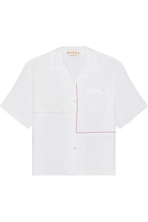 Marni Short Sleeve Shirt in - White. Size 46 (also in 50).