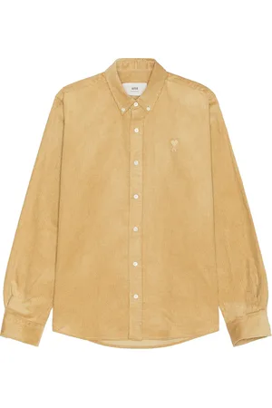 Ami Classic Fit Shirt in - Brown. Size L (also in M, S).