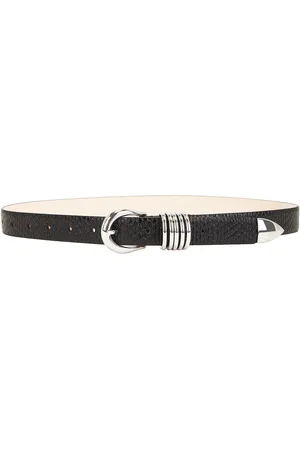 DEHANCHE Hollyhock Viper Belt in - Black. Size L (also in M, S, XL, XS).