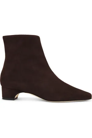Manolo Blahnik Tolarc Suede Boot in - Brown. Size 36 (also in 37, 40).