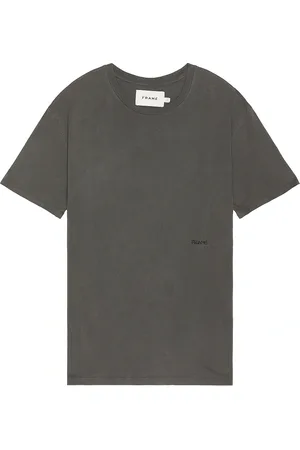 Frame Relaxed Tee in - Grey. Size M (also in ).