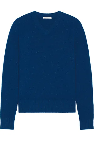 The Row Nigel Top in - Blue. Size L (also in S).