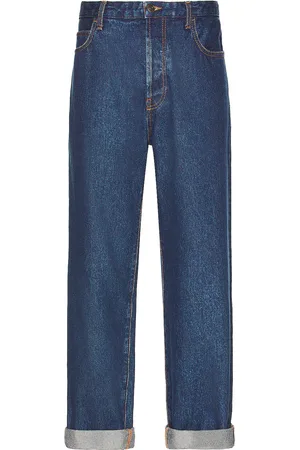 The Row Morton Slim Jean in - Blue. Size 36 (also in 34).