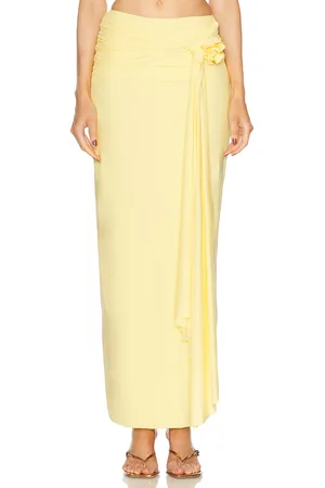 Maygel Coronel Crisol Skirt in - Yellow. Size all.