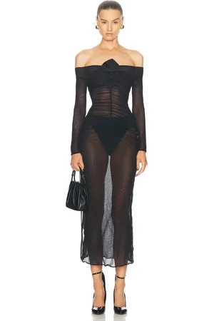 Maygel Coronel Heloisa Dress in - Black. Size all.