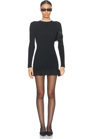 SIMON MILLER Otto Knit Poplin Combo Dress in - . Size L (also in S).