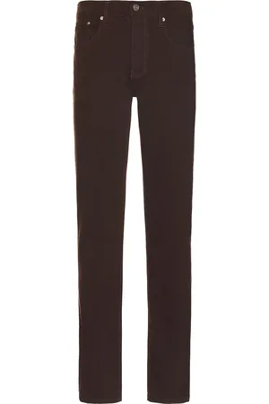 Frame Modern Straight Jean in - Burgundy. Size 30 (also in ).