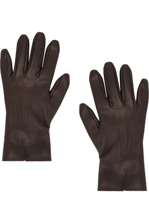 The Row Florence Gloves in - Brown. Size S (also in ).