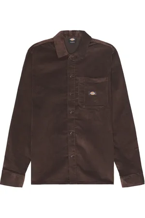 Dickies Corduroy Long Sleeve Shirt in - Brown. Size M (also in S).