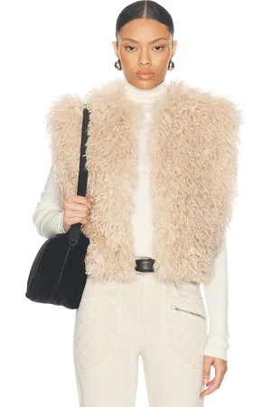 Isabel Marant Florana Vest in - Ivory. Size 36 (also in ).