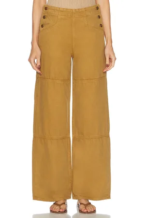 Mother The Smoothie Utility Skimp in - Mustard. Size 23 (also in 24, 25, 26, 28, 30, 31).