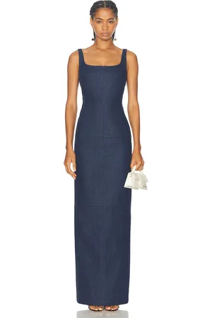 Jacquemus La Robe De-Nîmes Spoglio in - Denim-Dark. Size 36 (also in 42).